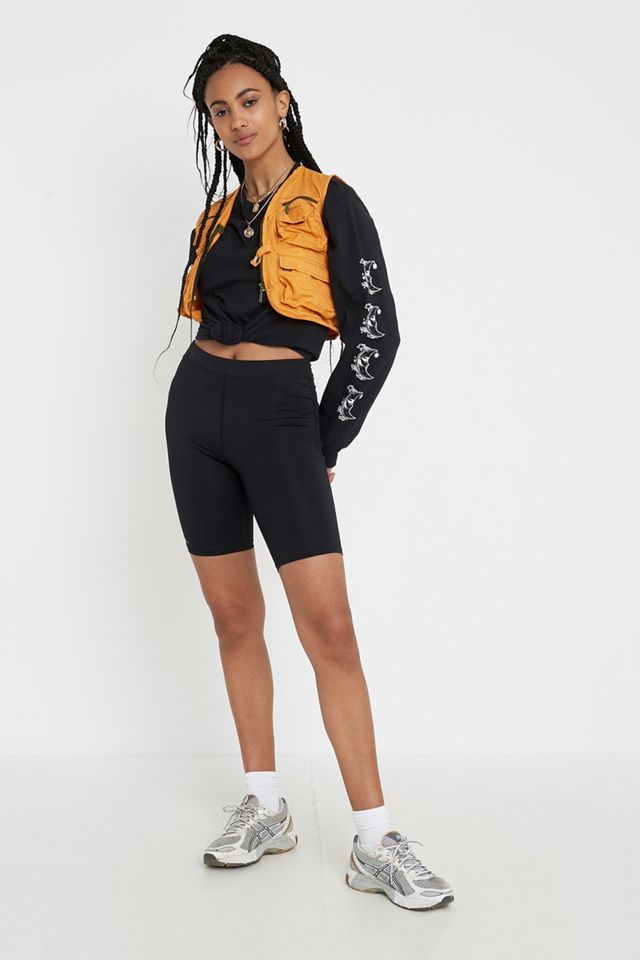 Urban Renewal Salvaged Deadstock Orange Bleach Utility Gilet #2