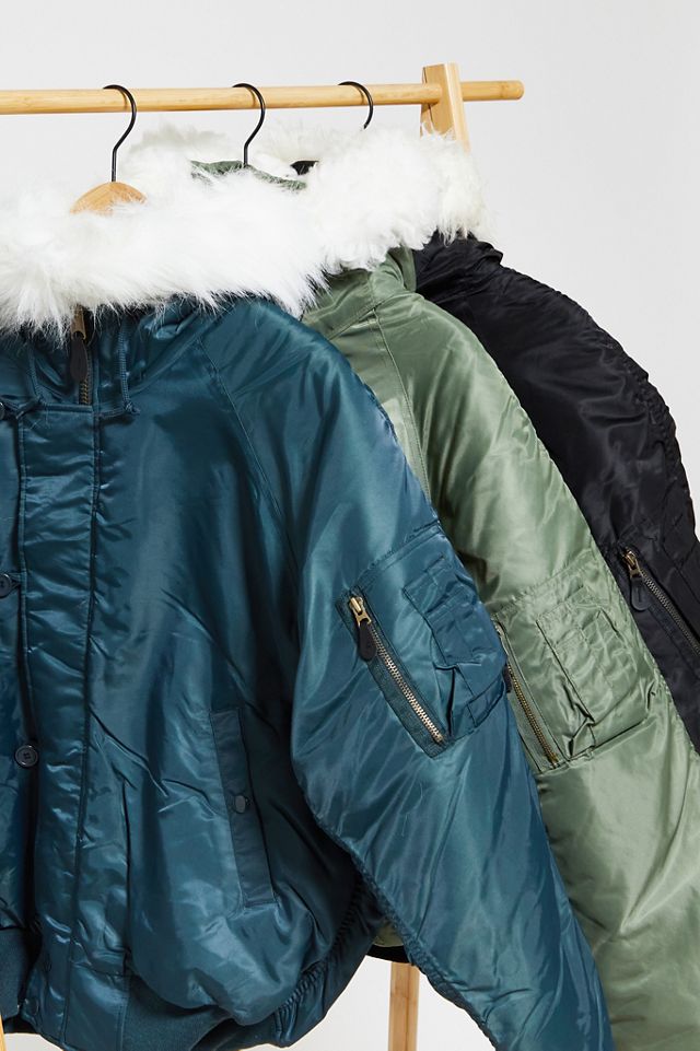 Urban Renewal Salvaged Deadstock - Parka bleu marine #1