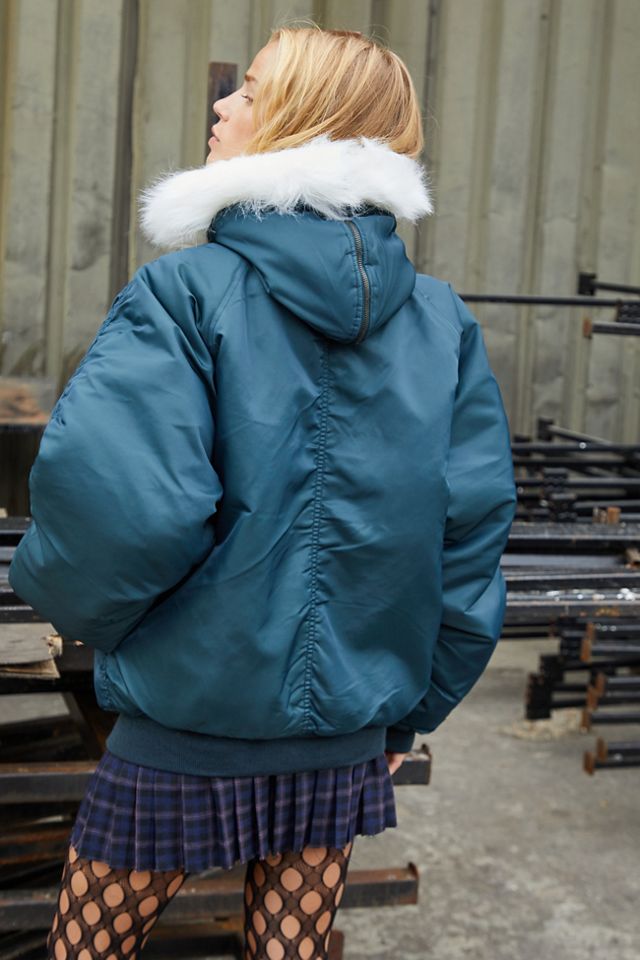 Urban Renewal Salvaged Deadstock - Parka bleu marine #3