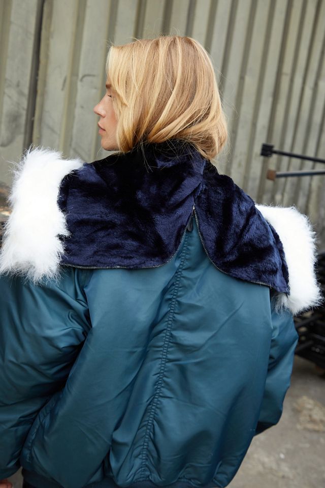 Urban Renewal Salvaged Deadstock - Parka bleu marine #5