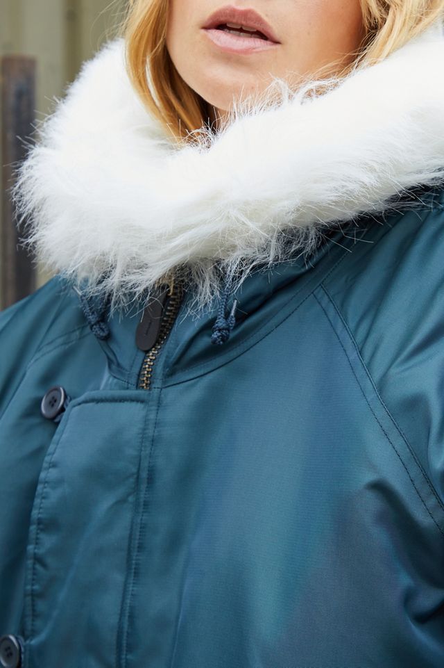 Urban Renewal Salvaged Deadstock - Parka bleu marine #6