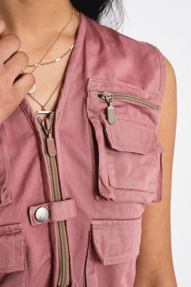 Urban Renewal Vintage - Veste sans manches fonctionnelle rose surteint #1