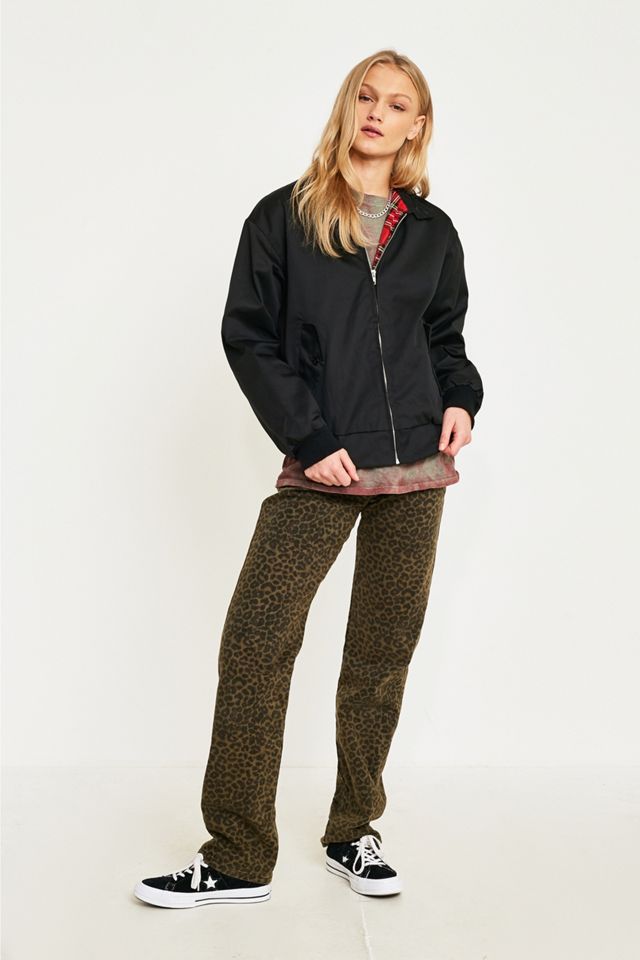 Urban Renewal Vintage Surplus – Harrington-Jacke in Schwarz #5
