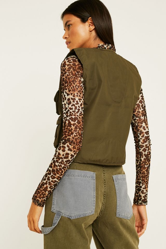 Urban Renewal Vintage Surplus - Veste sans manches utilitaire kaki #2