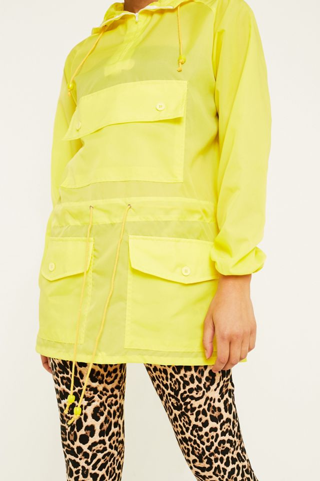 Urban Renewal Vintage Surplus Yellow Half-Zip Cagoule  #1
