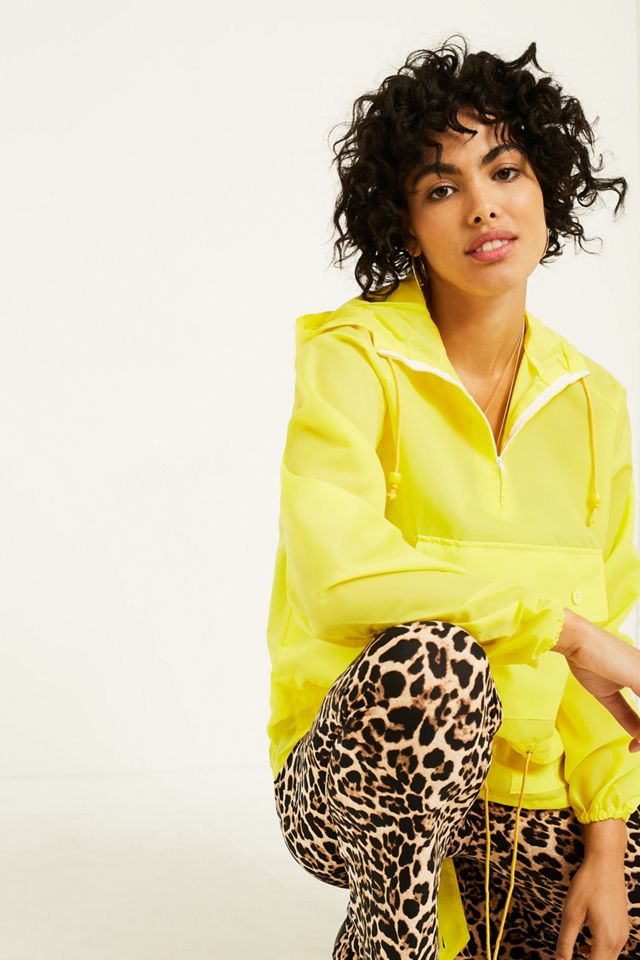 Urban Renewal Vintage Surplus Yellow Half-Zip Cagoule  #5
