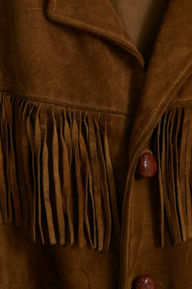 Urban Renewal One-Of-A-Kind Suede Fringe Jacket #1