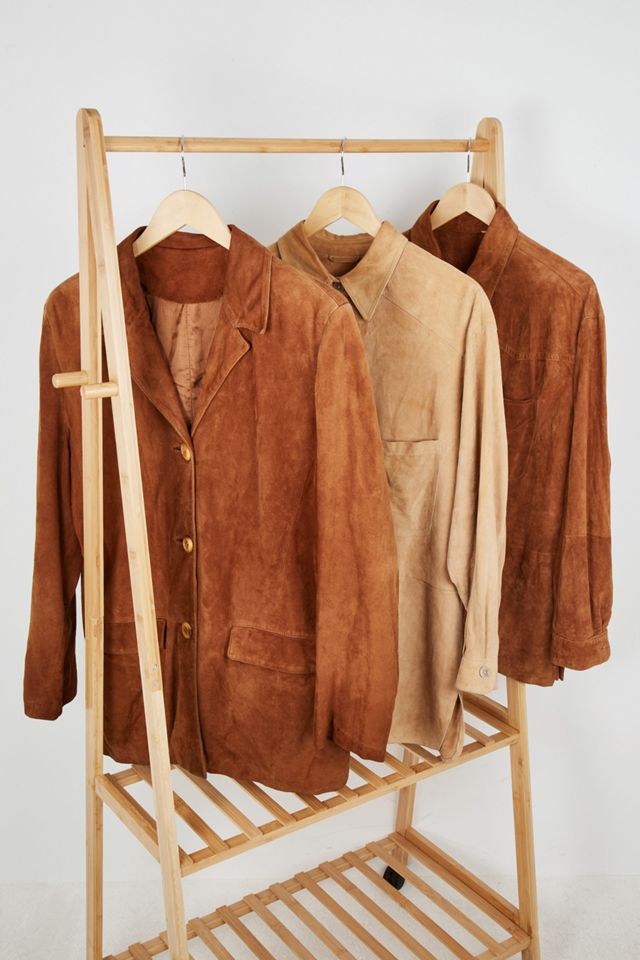 Urban Renewal Vintage Tan Suede Shacket