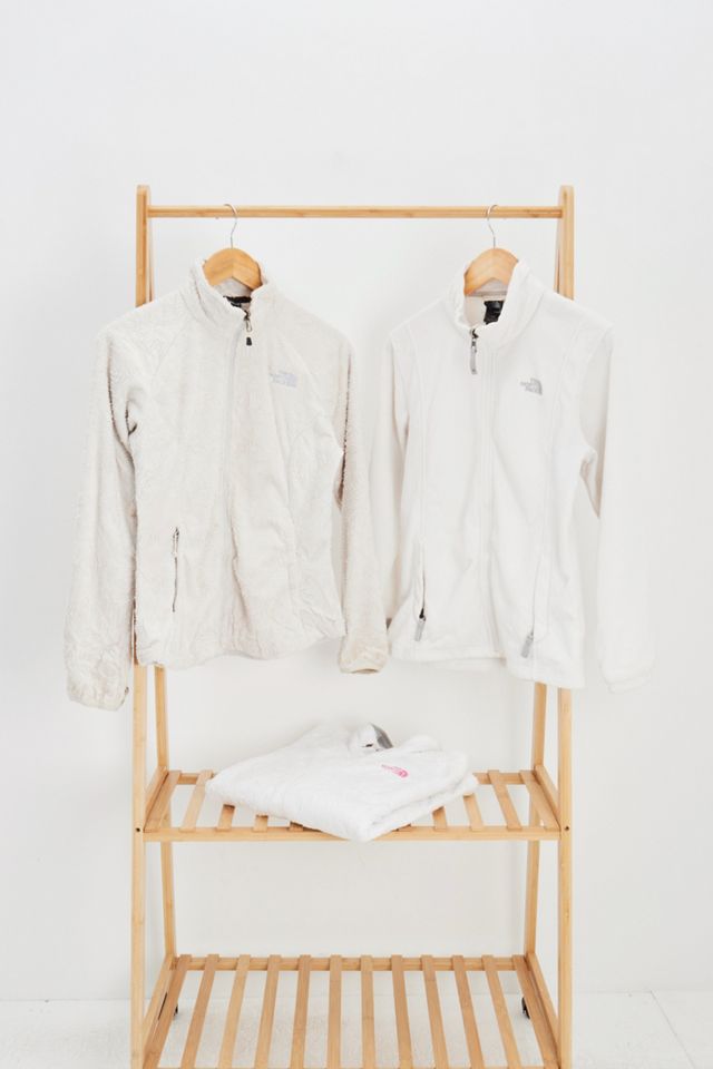 Urban Renewal Vintage White The North Face Fleece #3