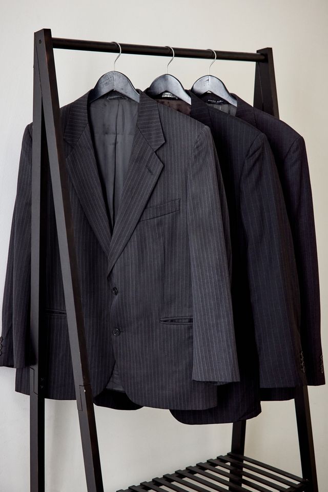 Blazer Vintage a Righe Grigie Urban Renewal #1