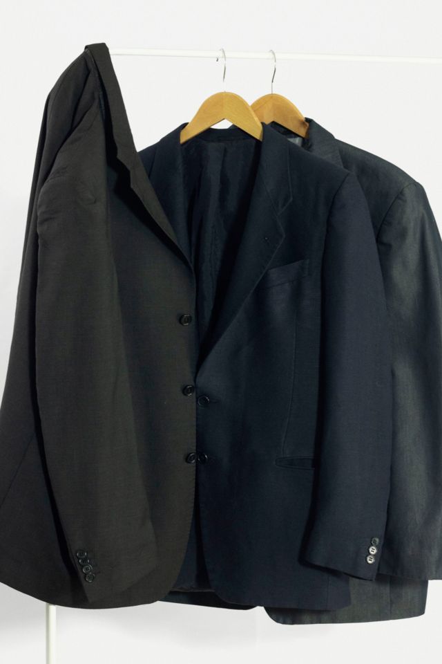 Urban Renewal Vintage Dark Oversized Suiting Blazer | Urban Outfitters UK