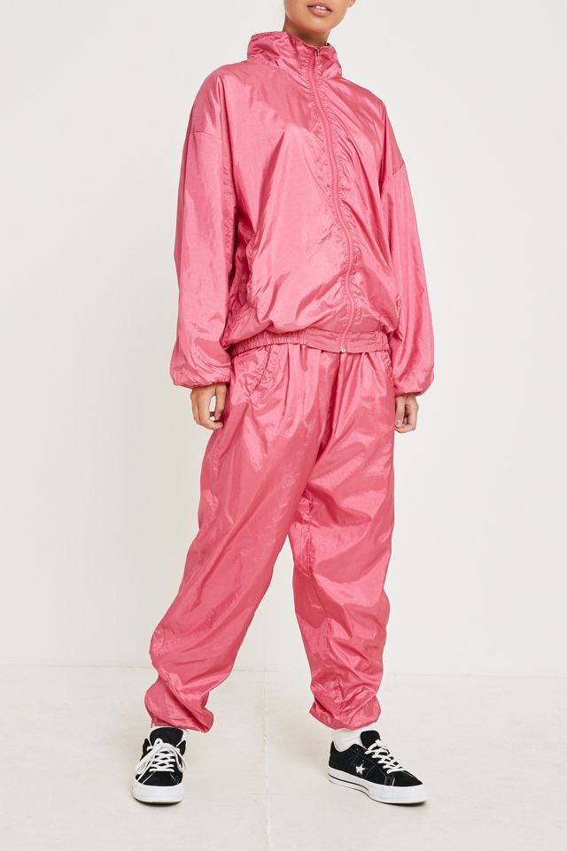 Urban Renewal Vintage One-of-a-Kind Pink Shell Suit
