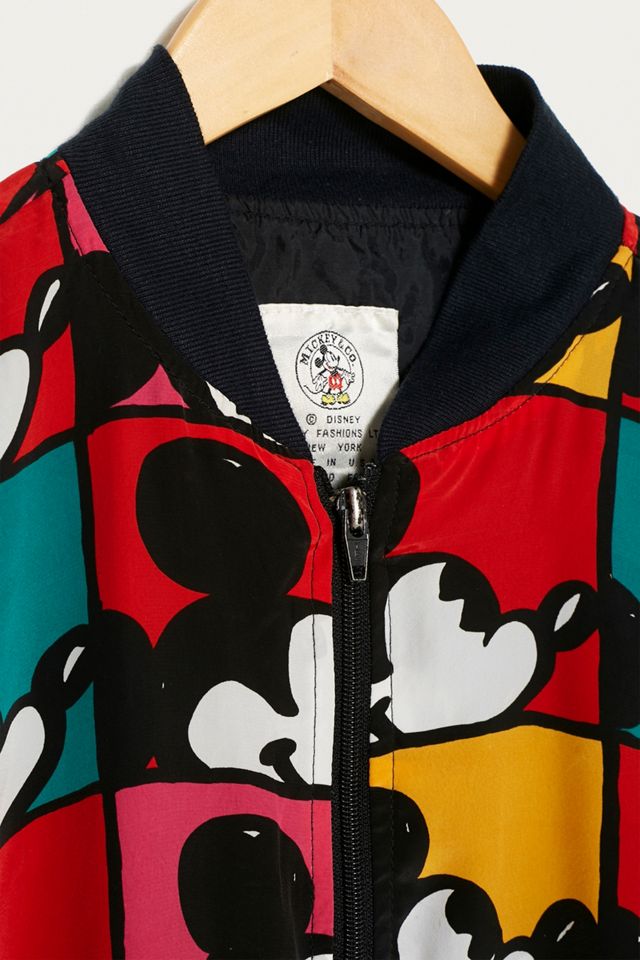Urban Renewal Vintage One-of-a-Kind Mickey Mouse Shell Jacket #1