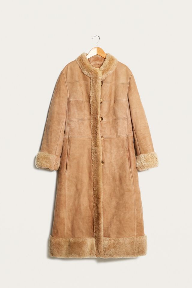 Urban Renewal Vintage One-of-a-Kind Longline Sheepskin Coat #1