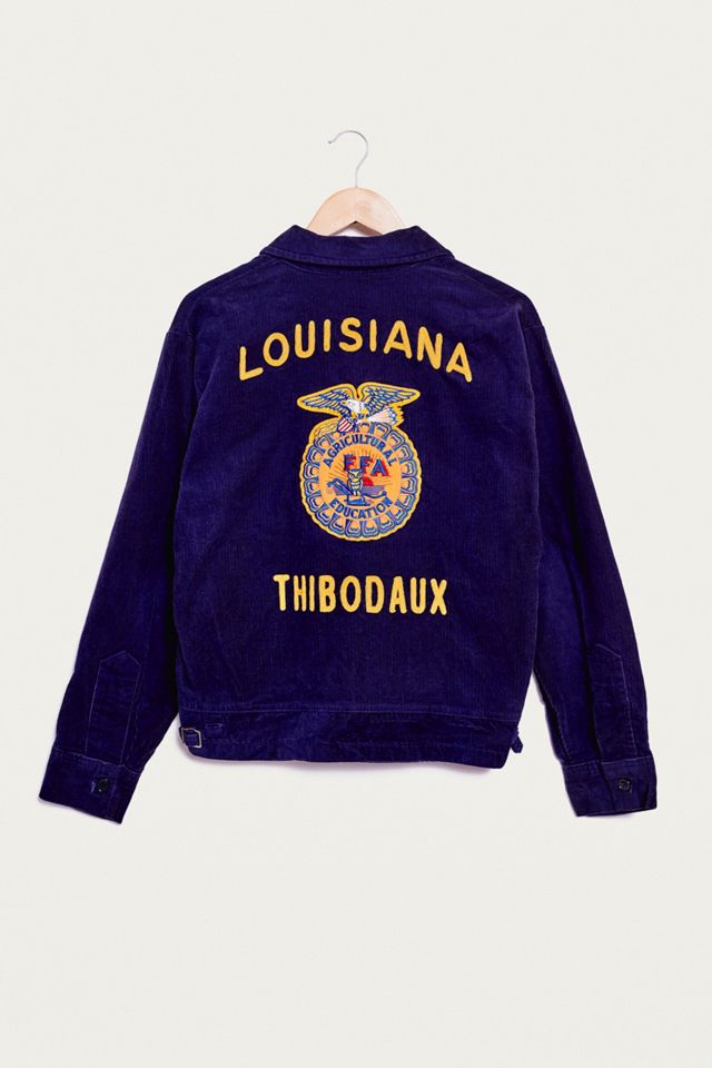 Urban Renewal Vintage One-of-a-Kind Louisiana Corduroy Jacket #1