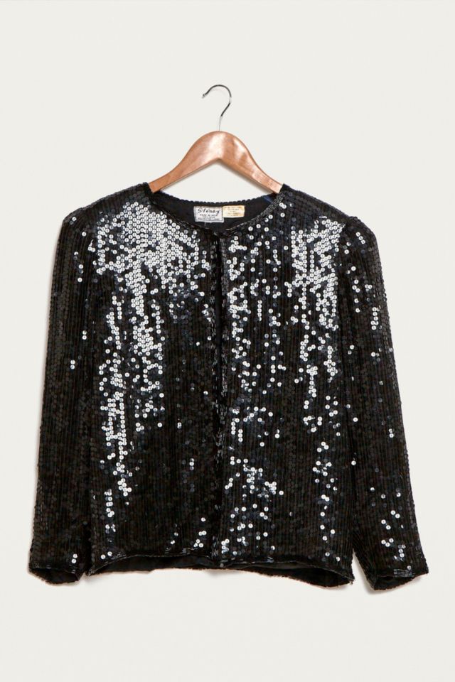 Urban Renewal Vintage One-of-a-Kind Sequin Jacket | Urban Outfitters UK