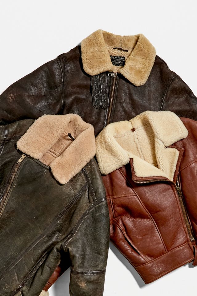 Giacca Aviatore Marrone Vintage Urban Renewal #3