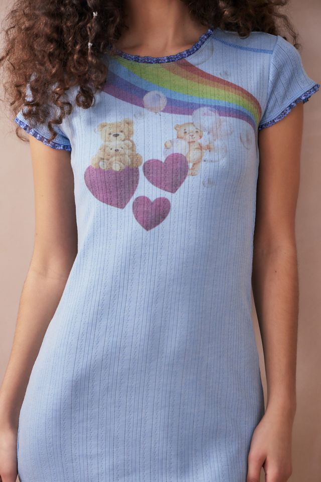 Archive At UO Care Bears Rainbow T-Shirt Dress  #1
