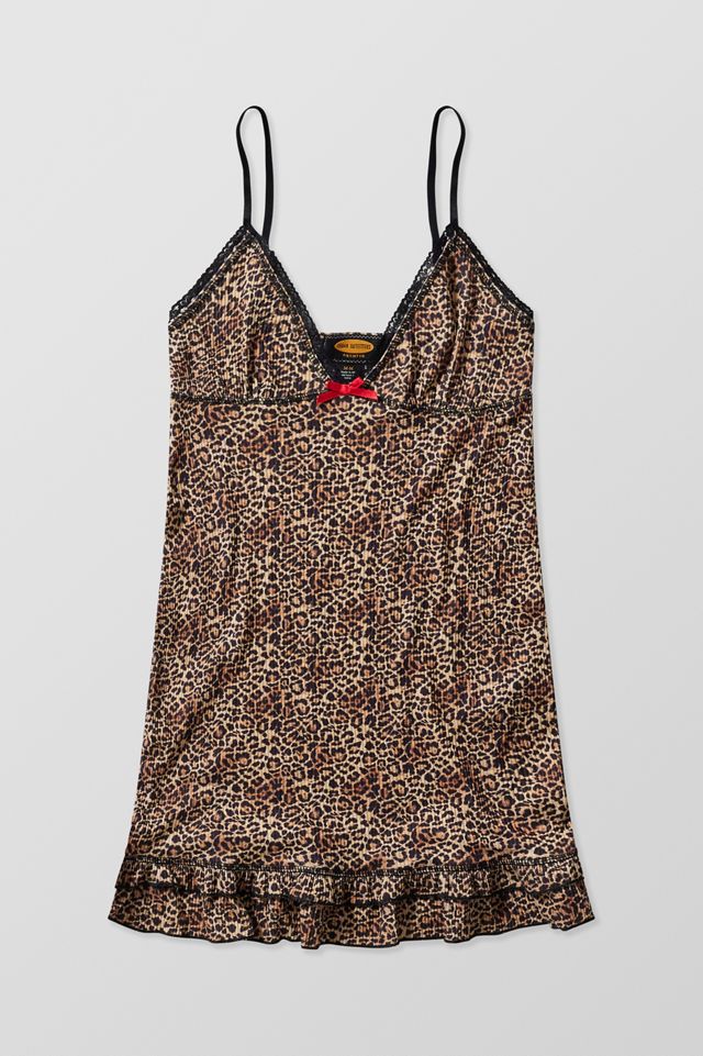 Archive At UO Leopard Print Danya Mini Dress #4