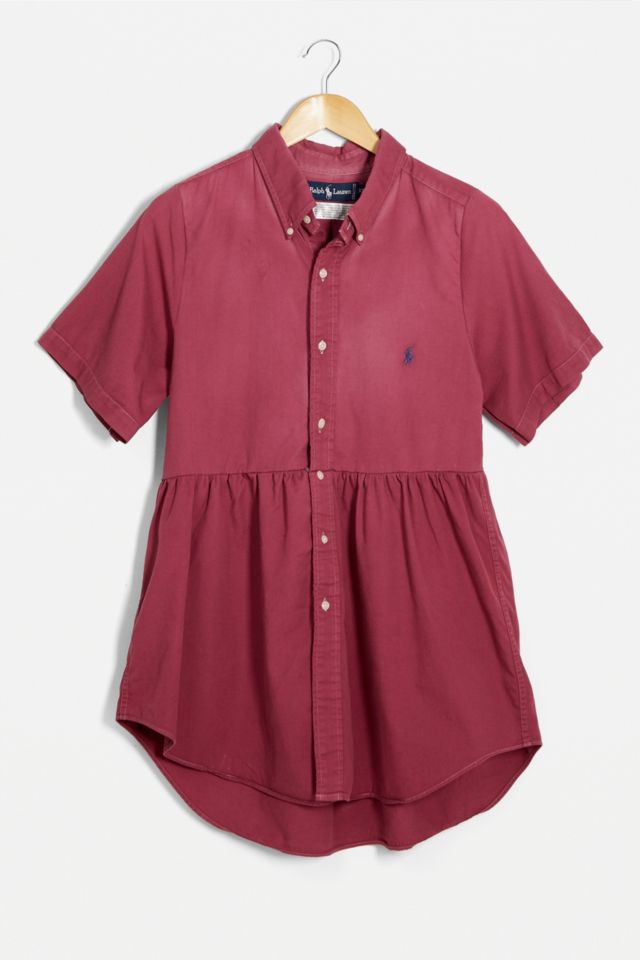 Urban Renewal Remade From Vintage Polo Ralph Lauren Babydoll Dress | Urban  Outfitters UK