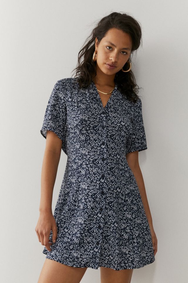 Urban outfitters navy dress sale