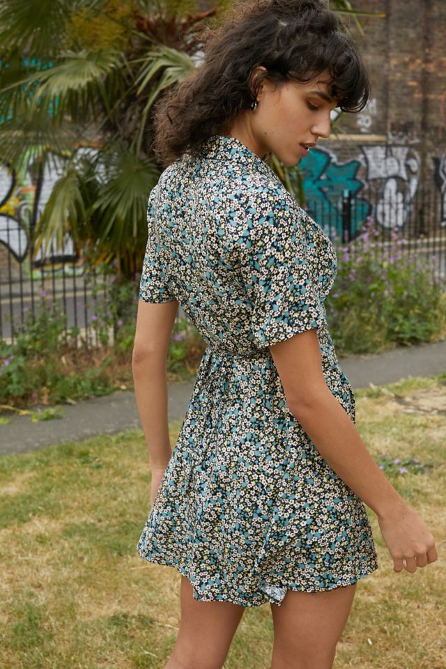 Urban outfitters navy on sale dress