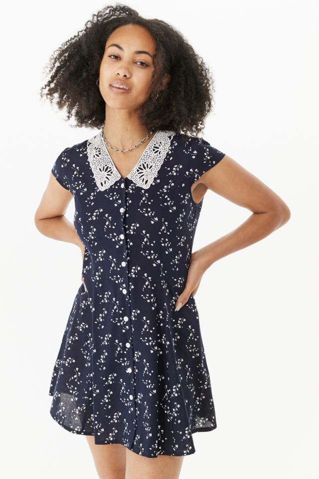 Urban outfitters navy discount dress