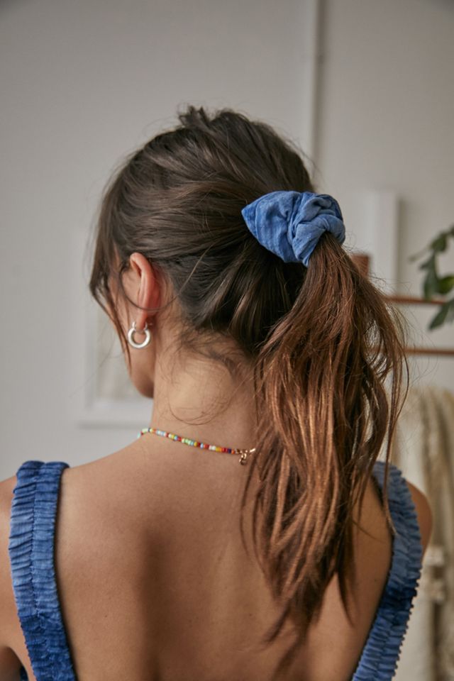 Urban Outfitters Archive Denim Blue Tie-Dye Dress #2