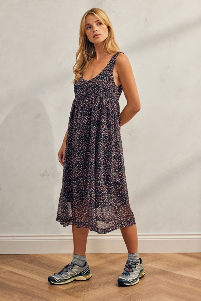 Urban outfitters floral midi dress sale