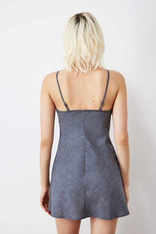 Archive At UO Grey Marl Tailored Jessie Mini Dress  #4