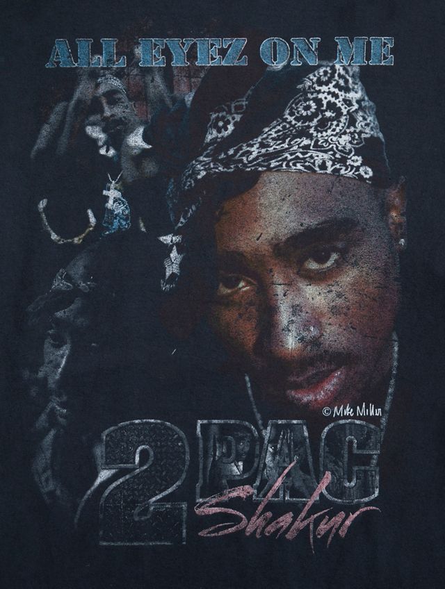 Urban Outfitters Archive 2Pac All Eyez On Me T-Shirt #6