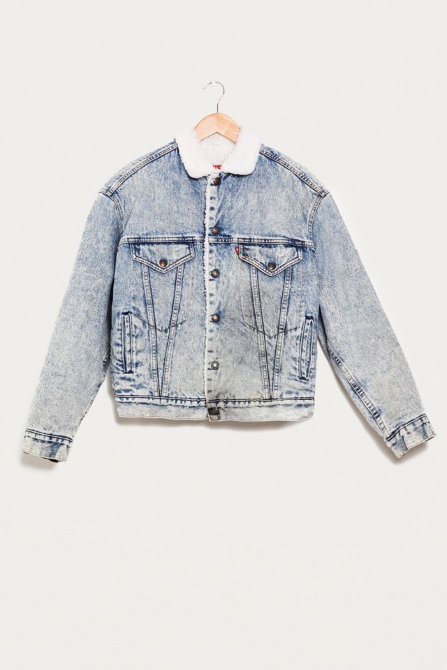 Urban outfitters levis clearance sherpa jacket