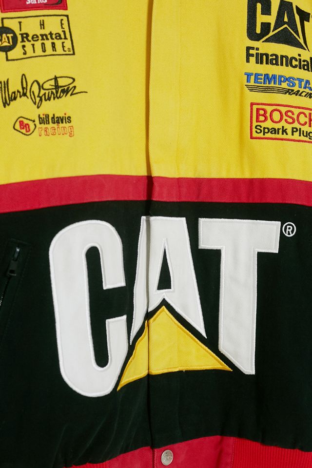 Urban Renewal One-Of-A-Kind CAT NASCAR Racing Jacket | Urban Outfitters UK