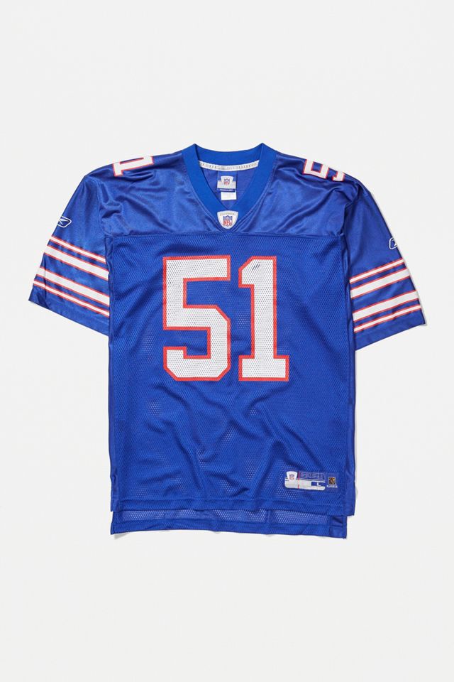 Camiseta de la NFL vintage de renovación vintage blue football #1