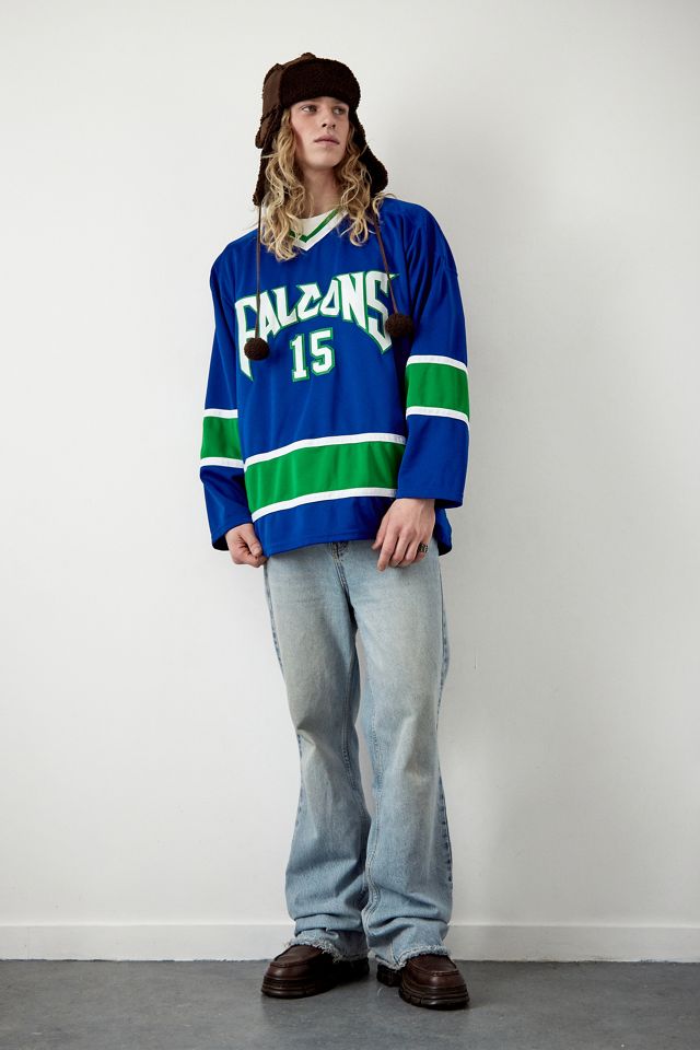Urban Renewal Vintage Maglietta da Hockey Bianca #2