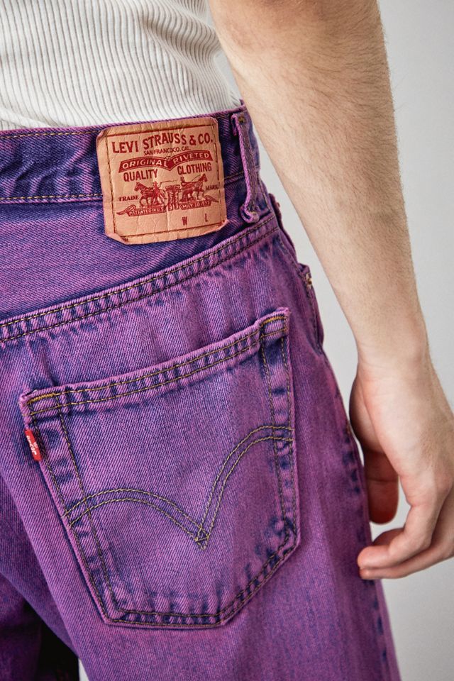 Urban Renewal Remade From Vintage Levi's Pink Tint Jeans  #5