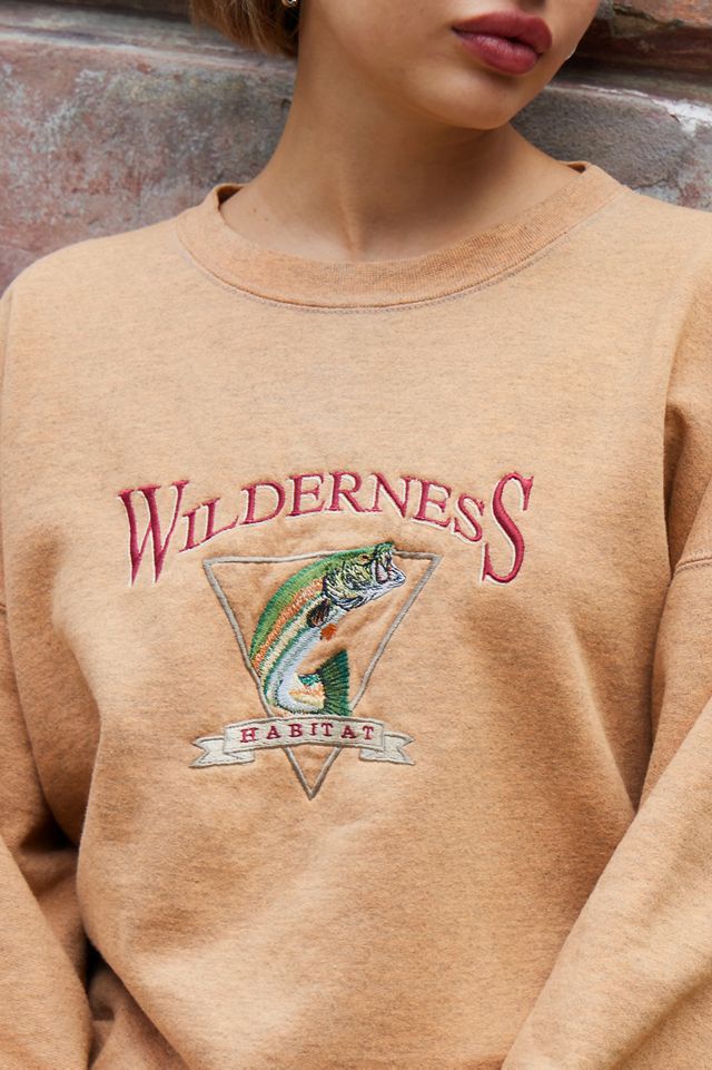 Sudadera Gráfica Melocotón Teñida Vintage Urban Renewal #3
