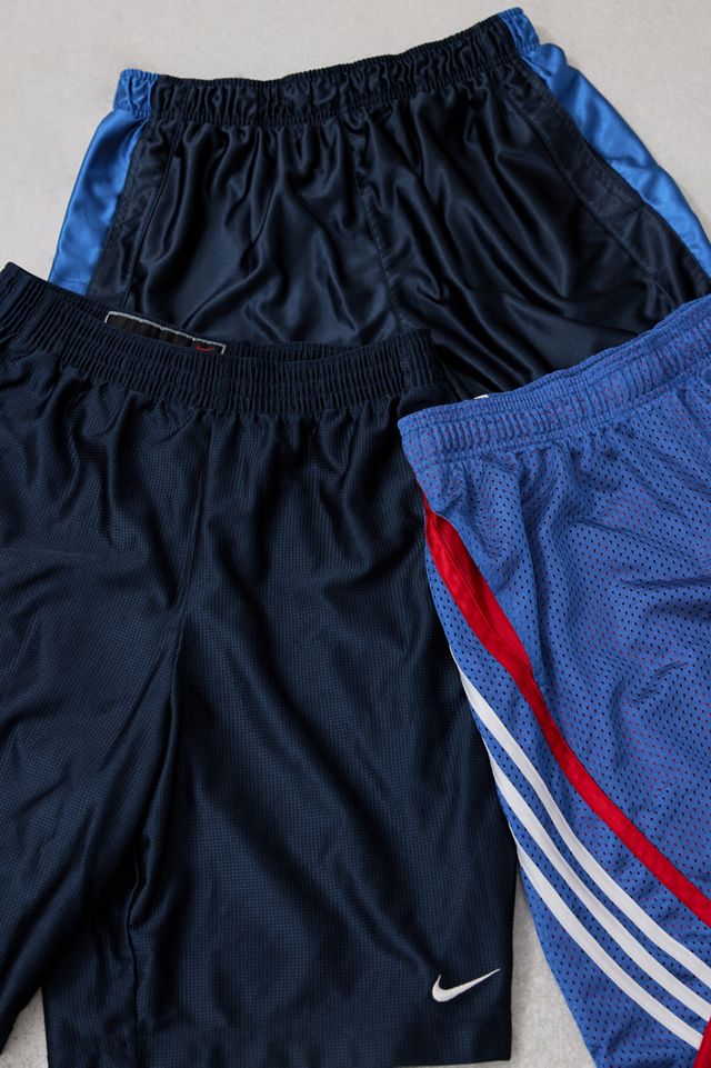 Urban Renewal Vintage Blue Basketball Shorts  #1