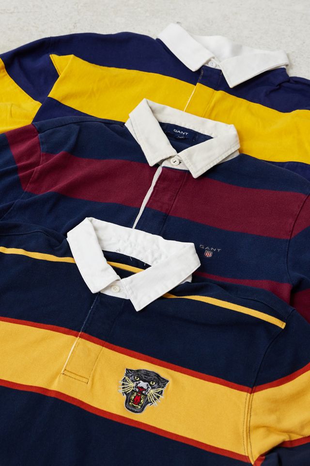 Urban Renewal Vintage Navy Rugby Top | Urban Outfitters UK