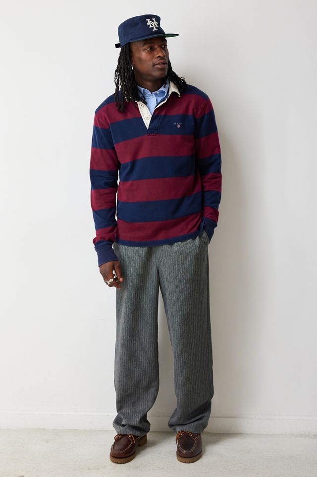 Urban Renewal Vintage Navy Rugby Top | Urban Outfitters UK