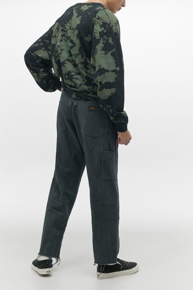 Urban Renewal Salvaged Deadstock Stan Ray Washed Black Workwear Trousers #1