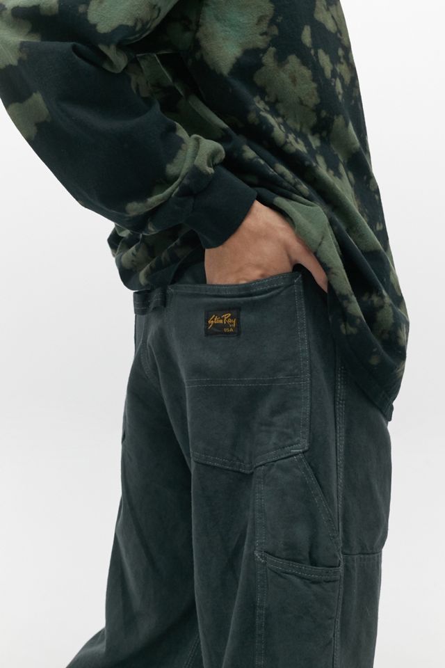 Urban Renewal Salvaged Deadstock Stan Ray Washed Black Workwear Trousers #3