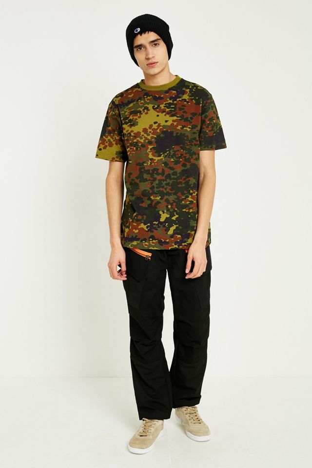 Urban Renewal Vintage Surplus Flecktarn Camo T-Shirt #2