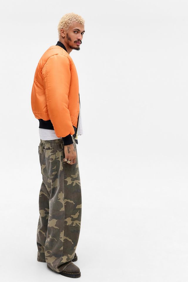 Urban Renewal Black MA1 Bomber Jacket #1