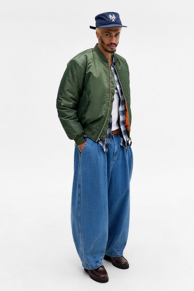 Urban Renewal Khaki MA1 Bomber Jacket #1