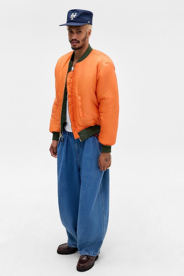 Urban Renewal Khaki MA1 Bomber Jacket #3