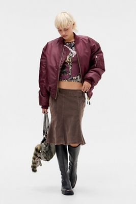 Veste bomber MA1 bordeaux Urban Renewal