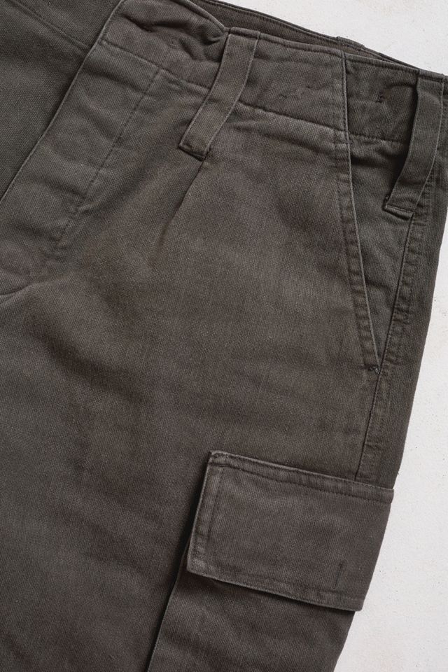 Urban Renewal Vintage – Shorts „MSK“ in Olivgrün #4