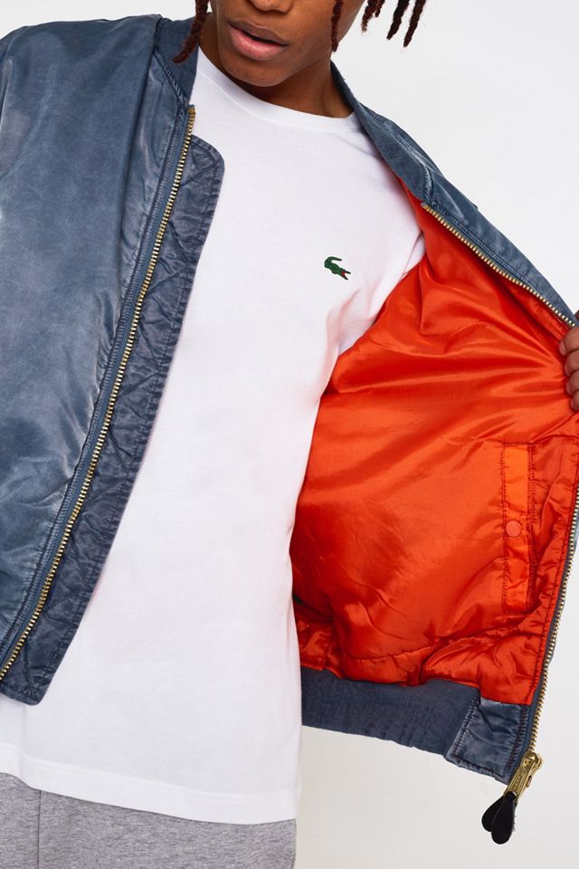 Urban Renewal Salvaged Deadstock – Bomberjacke „MA1“ in Blau #1