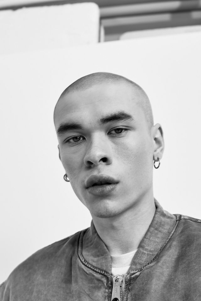 Urban Renewal Vintage Pink Stonewash MA1 Bomber Jacket #2